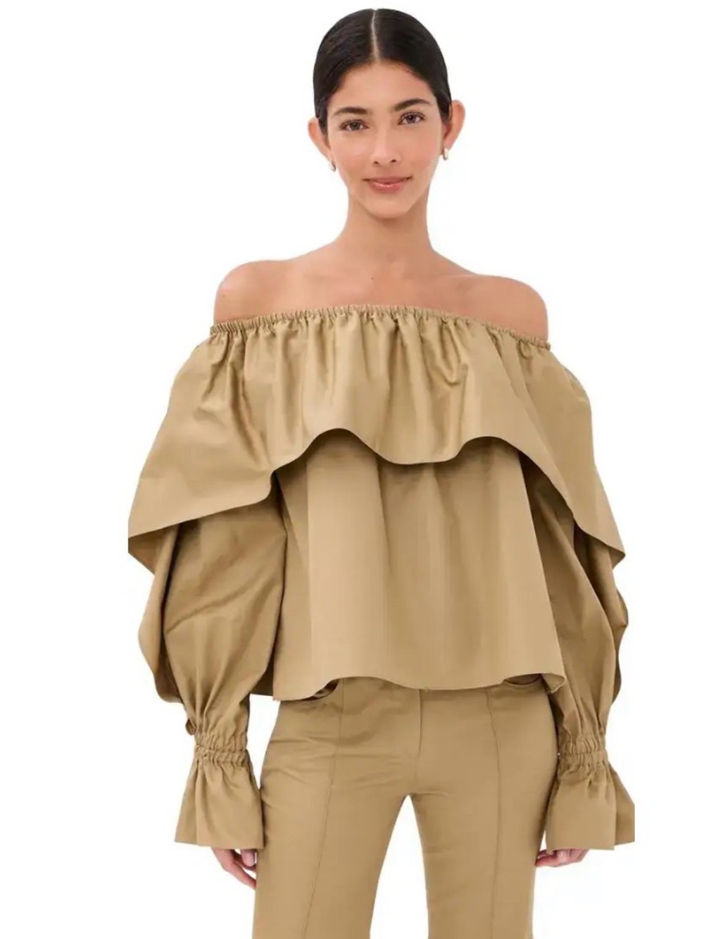 Francoise Sadie blouse beige NWT